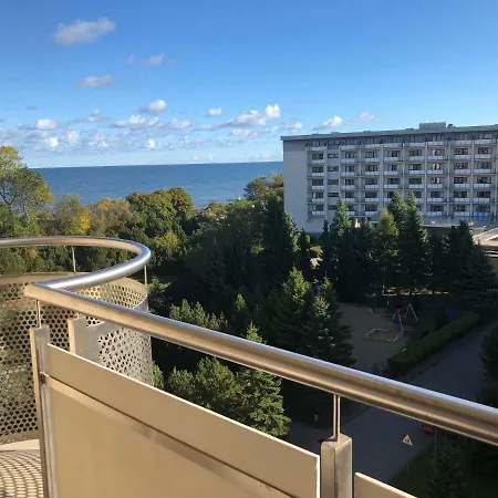 Apartament Ania Z Widokiem Na Morze W Hotelu Arka Kolobrzeg Exterior photo